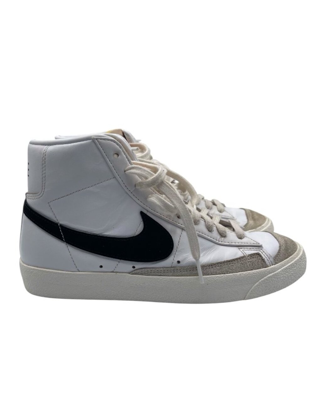 Nike Blazer Mid ‘77 Vintage White Black Sail Sneakers CZ1055-100 Men’s SZ 8